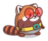 red panda character